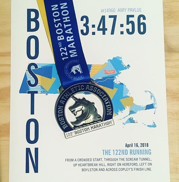 Boston 26.2 Marathoner Map