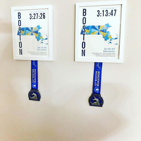 Boston 26.2 Marathoner Map