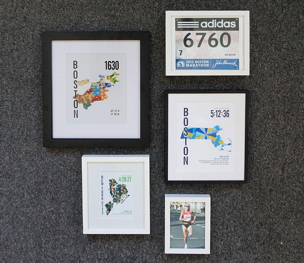 How to Create a Runner’s Gallery Wall