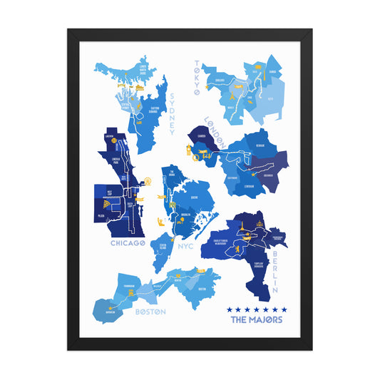 World Majors Marathon Poster