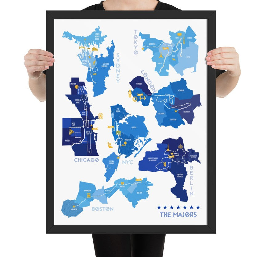 World Majors Marathon Poster