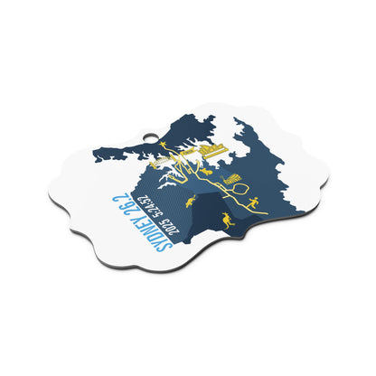 Sydney Iconic Marathon Course Ornament