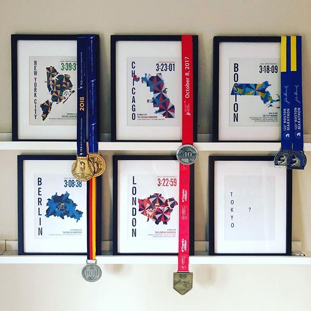 Chicago 26.2 City Race Map Marathon Poster