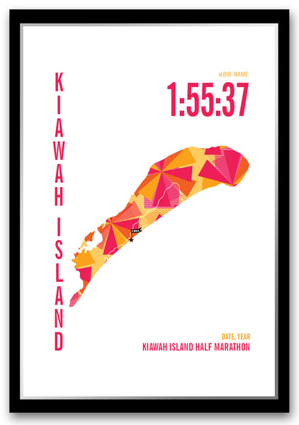Kiawah Half Marathoner Map
