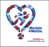 Medals4Mettle Vinyl Sticker