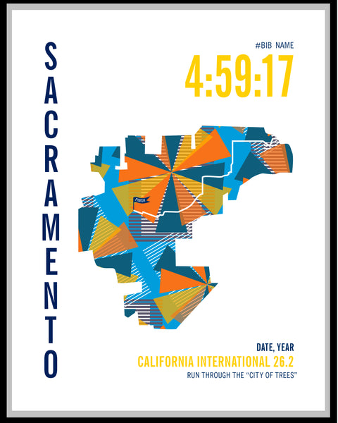 California International Marathoner Map