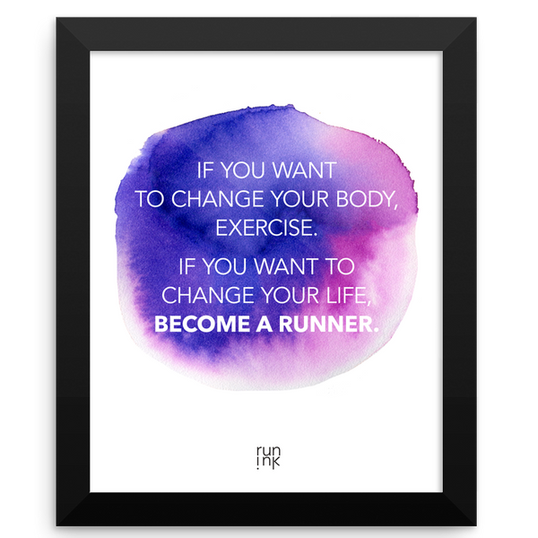 Become A Runner - Run Ink