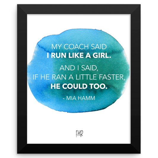 Run Like A girl - Run Ink