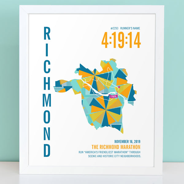 Richmond 26.2 Marathoner Map